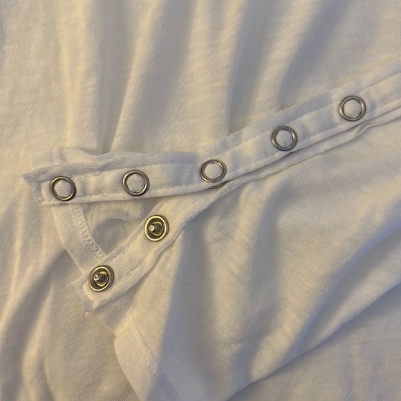 Free People Sienna Snap Cuff Long Sleeve Top (NWT) - Picture 10 of 13